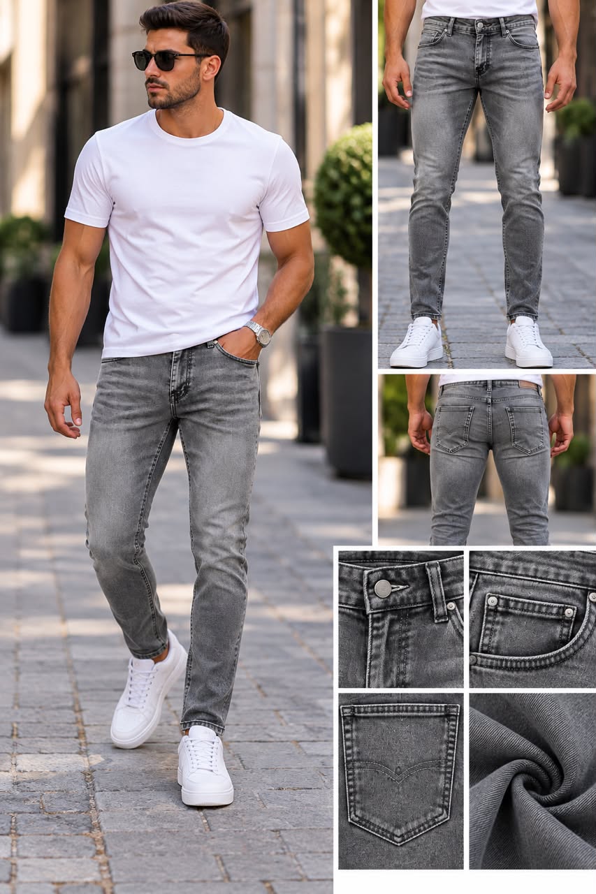 Jeans gris