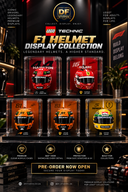 PRE ORDER | Editions Helmets Display Case Set of 5