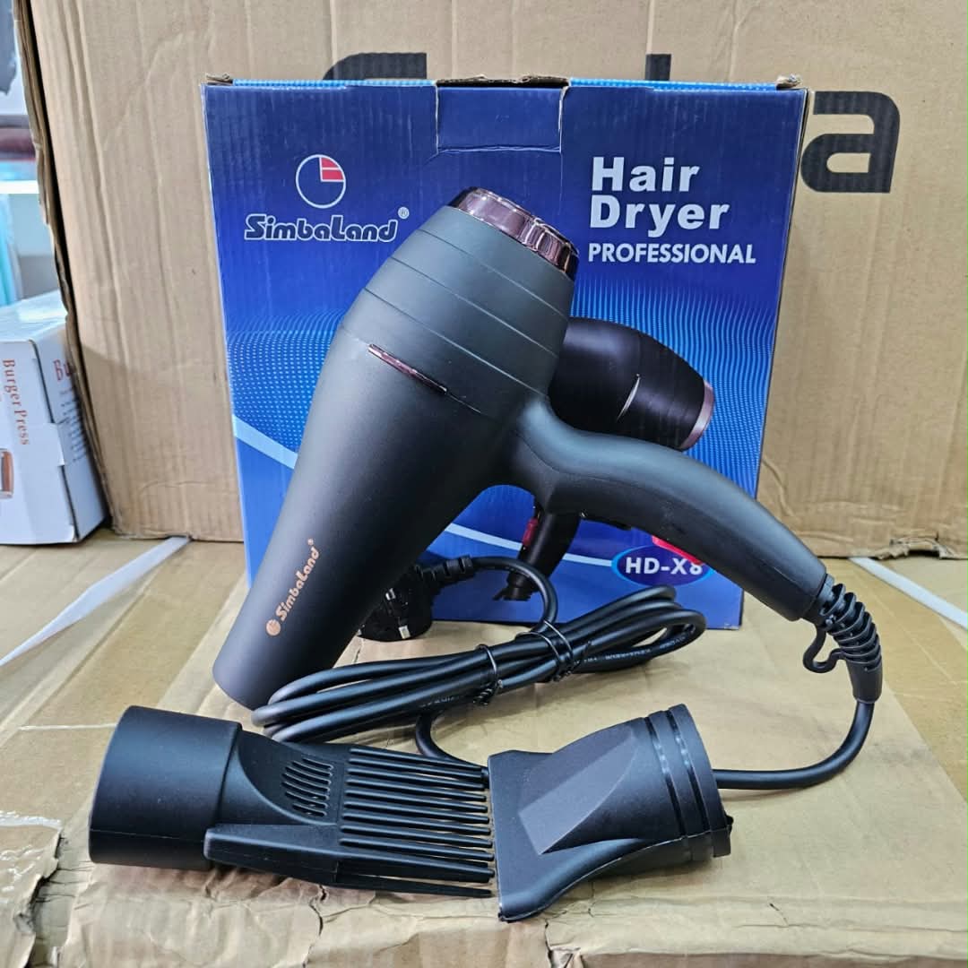 Simbaland Professional Hair Dryer (Model HD-X8)