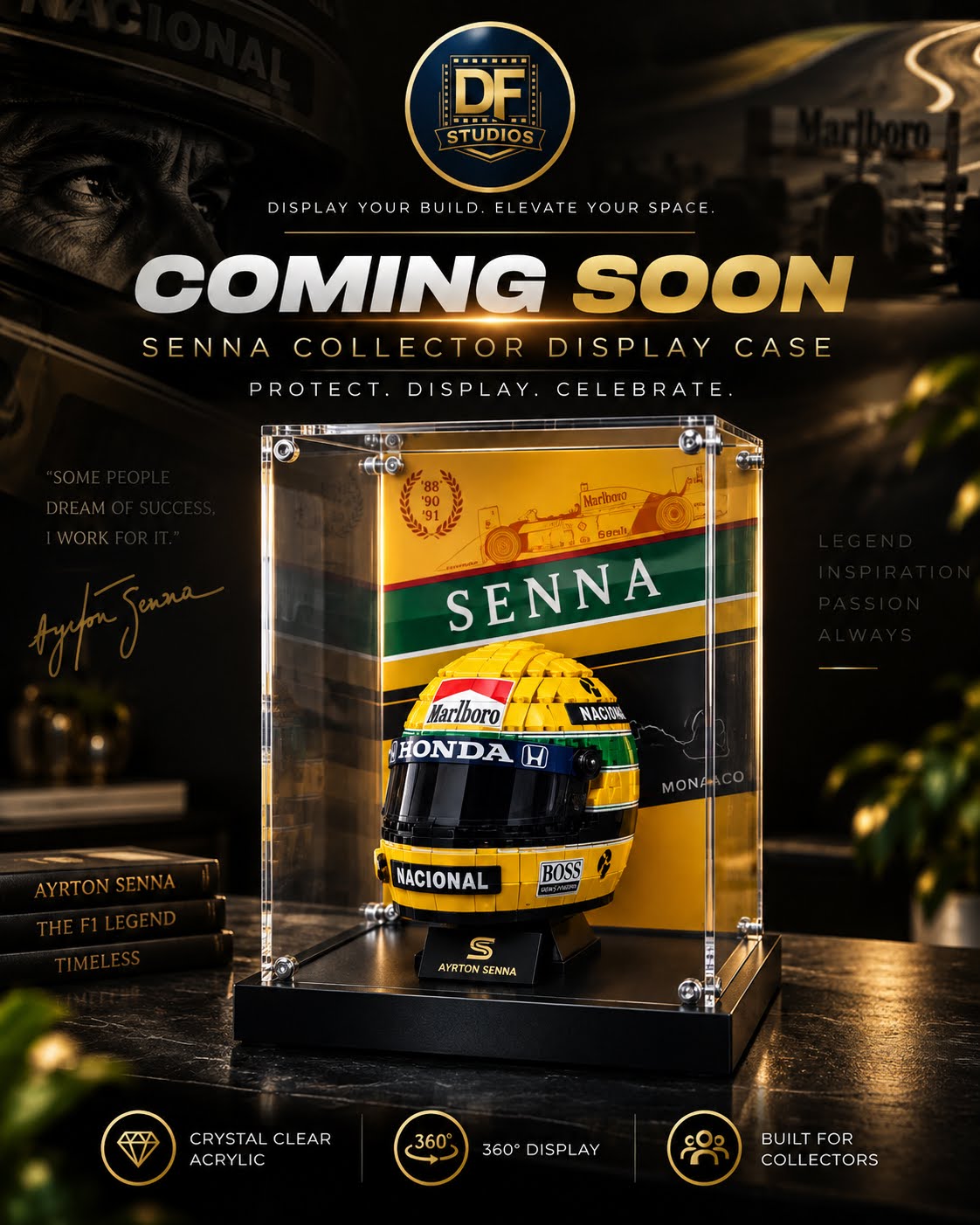 PRE ORDER | Editions Helmets Display Case Set of 5_6