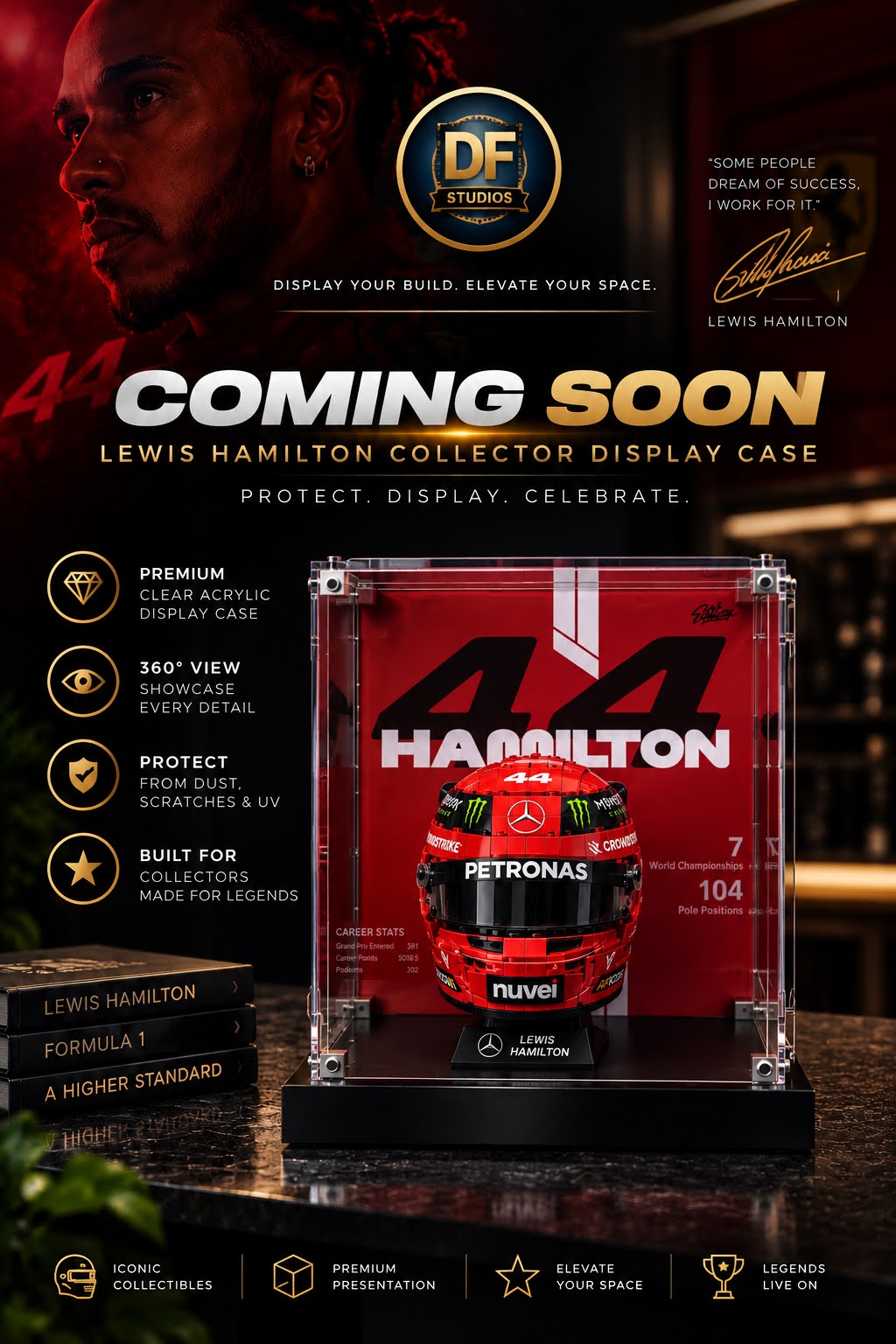 PRE ORDER | Editions Helmets Display Case Set of 5_2