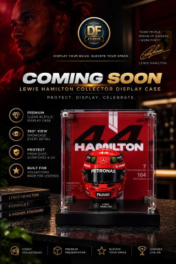 PRE ORDER | Editions Helmets Display Case Set of 5