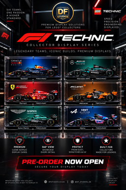 PRE ORDER | F1 Technic Display Case Set of 6