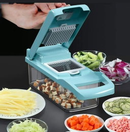 A multifunctional vegetable chopper and dicer