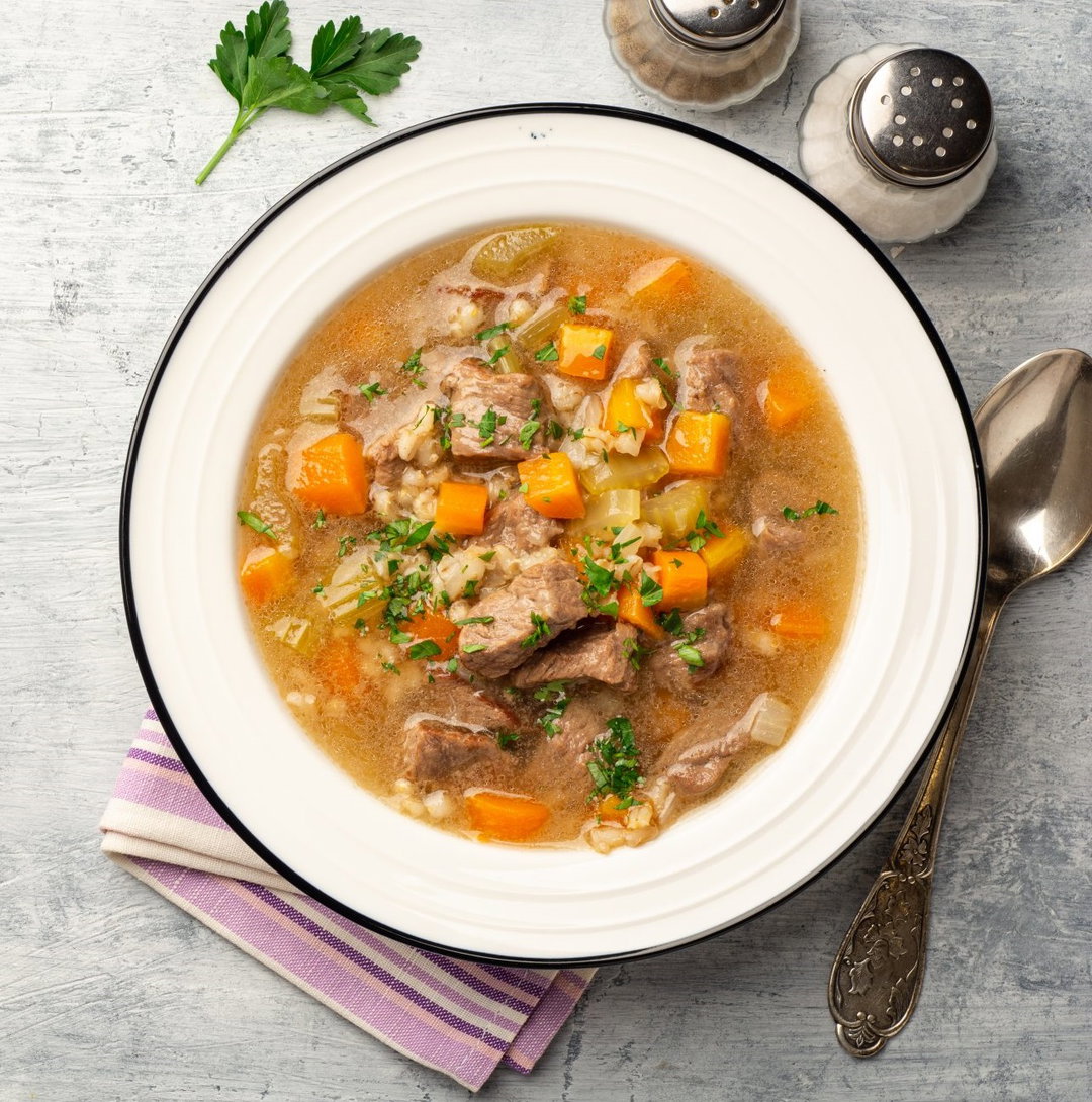SOUPE AU ROTIS DE BOEUF