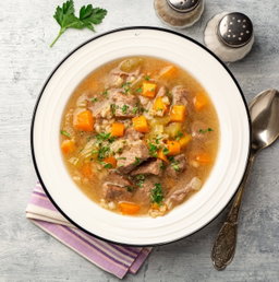 SOUPE AU ROTIS DE BOEUF