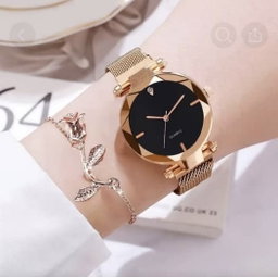 Women bracelet with watches 
