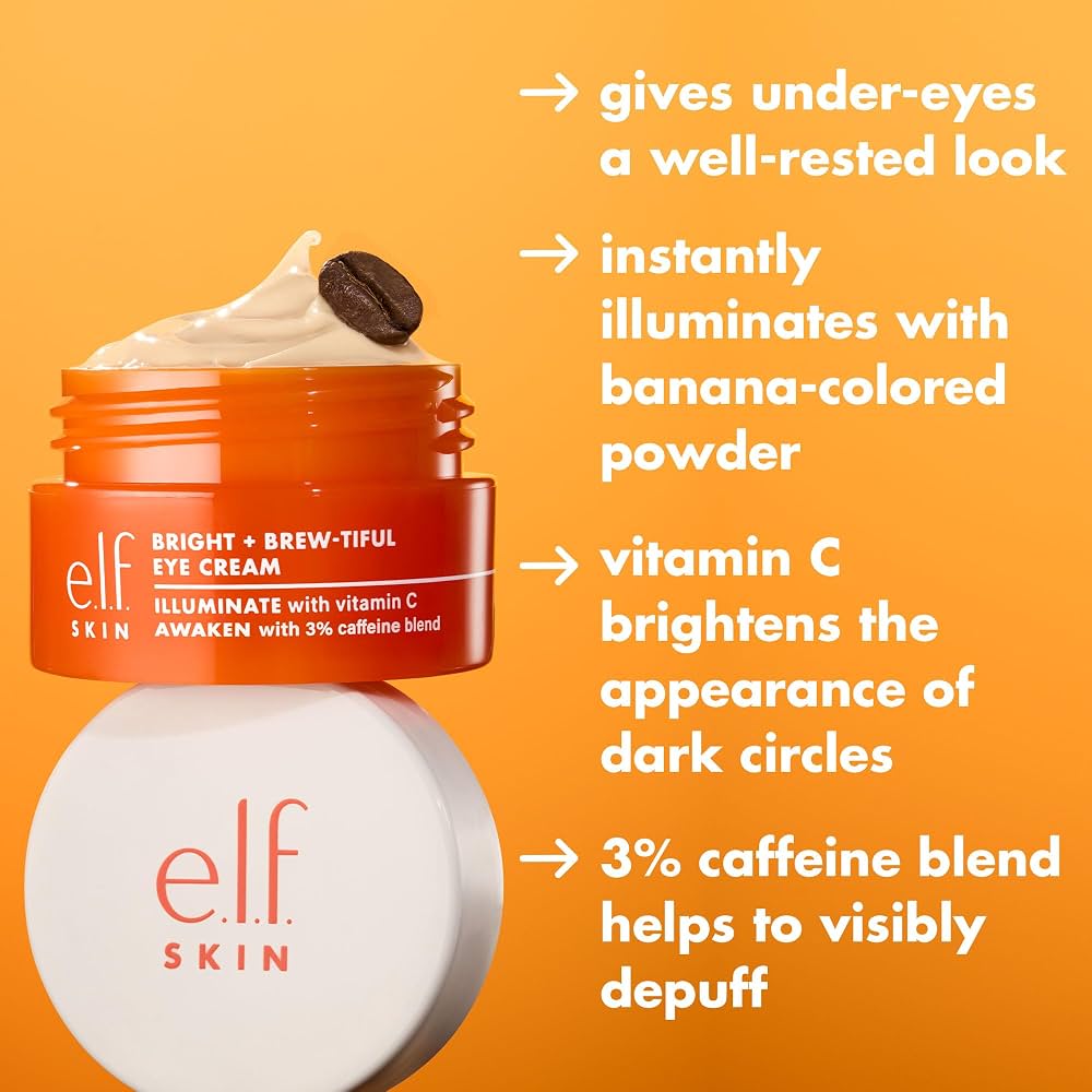 Elf Bright + Brew-tiful Eye Cream _1