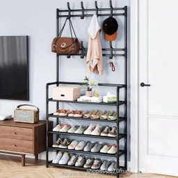 A multi-functional entryway organizer
