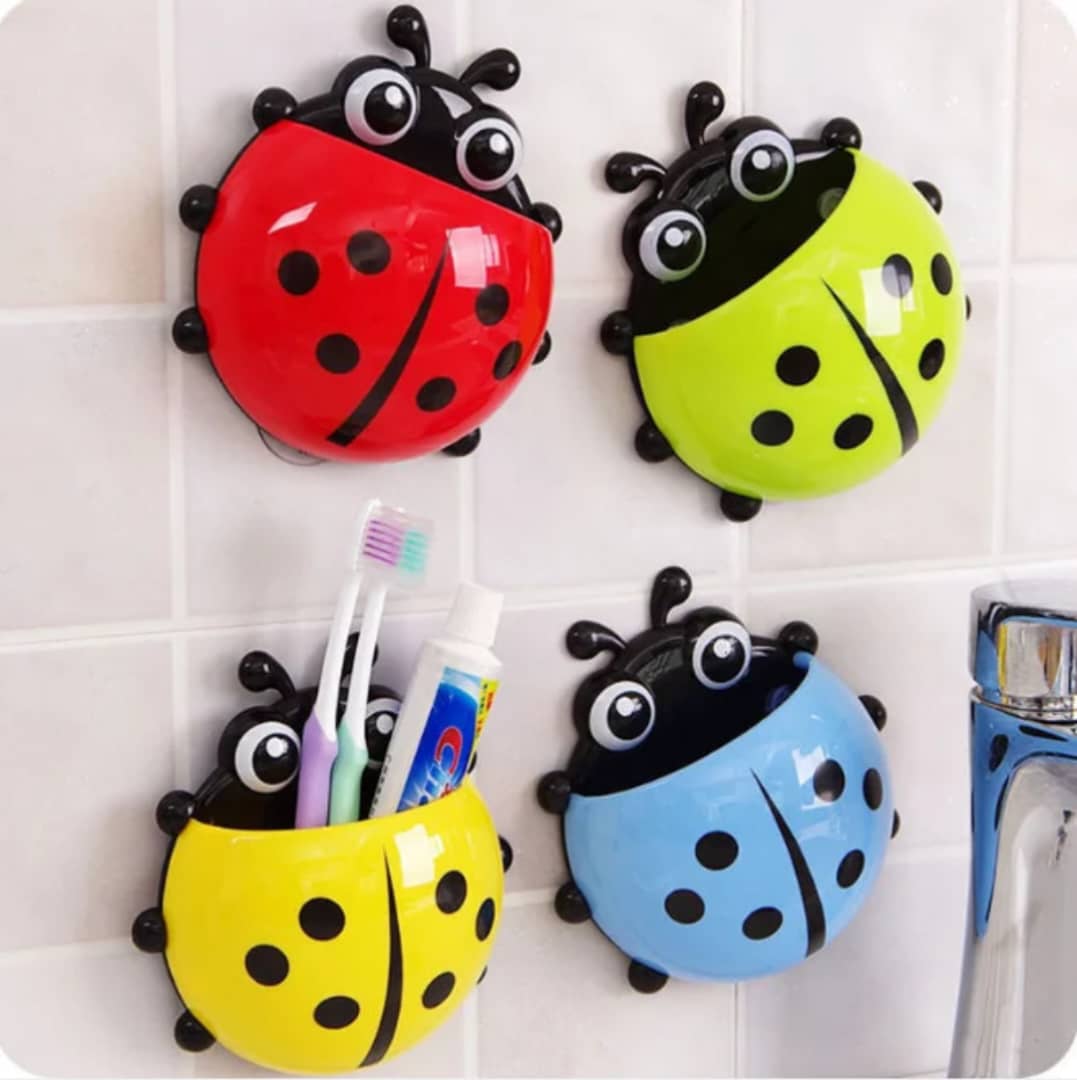 Ladybug shaped wall organizers