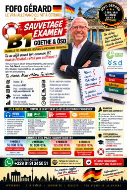 Sauvetage Examen B1
