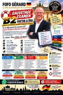 Sauvetage Examen B2