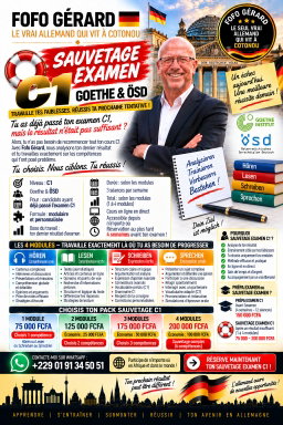 Sauvetage Examen C1