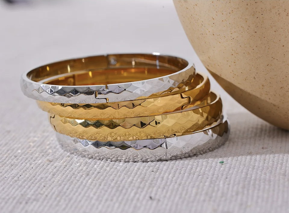 Bracelete Textura Diamante ✨_4