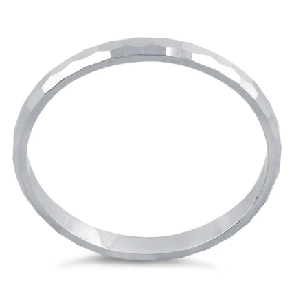 Bracelete Textura Diamante Silver _5