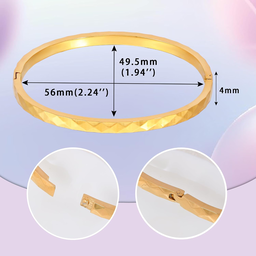 Bracelete Textura Diamante Fina