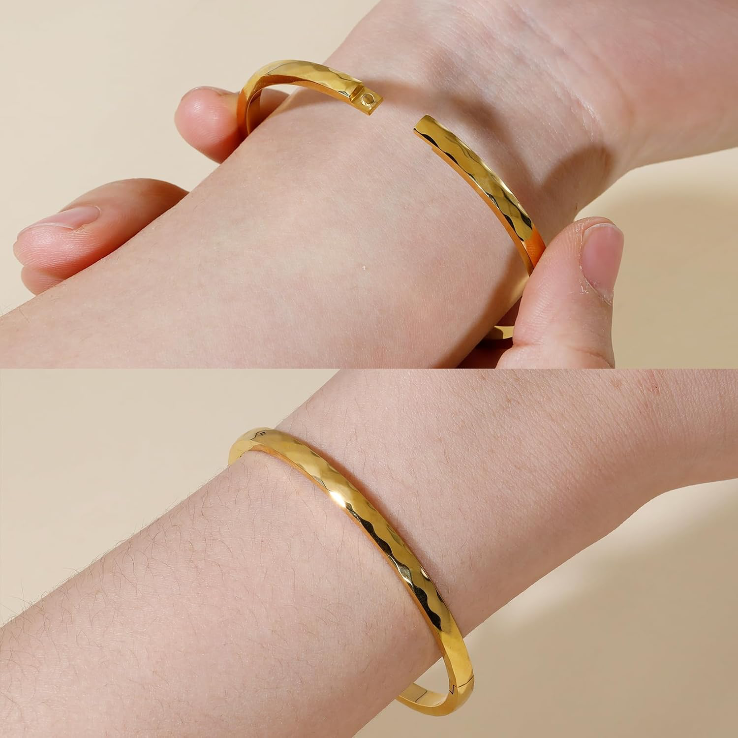 Bracelete Textura Diamante Fina_2