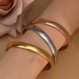 Bracelete Vivienne Prateada - Para Usar Em Conjunto