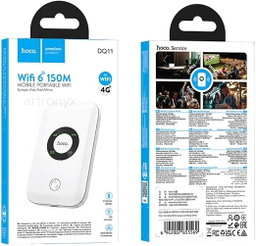HOCO DQ11 4G LTE 150Mbps Portable WiFi Router - Micro SIM