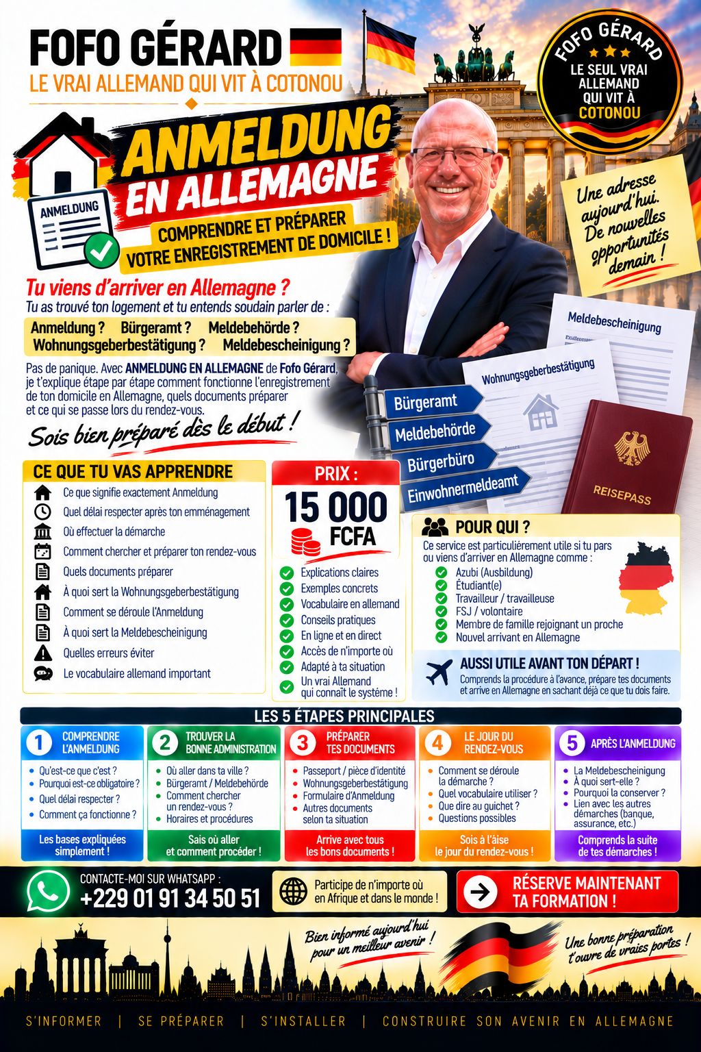 Anmeldung en Allemagne