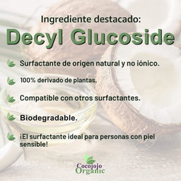 Decyl Glucoside  Surfactante Natural