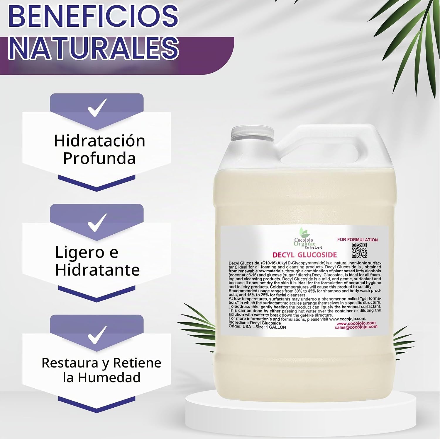 Decyl Glucoside  Surfactante Natural_3