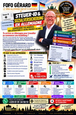 Steuer-ID & Sozialversicherung en Allemagne