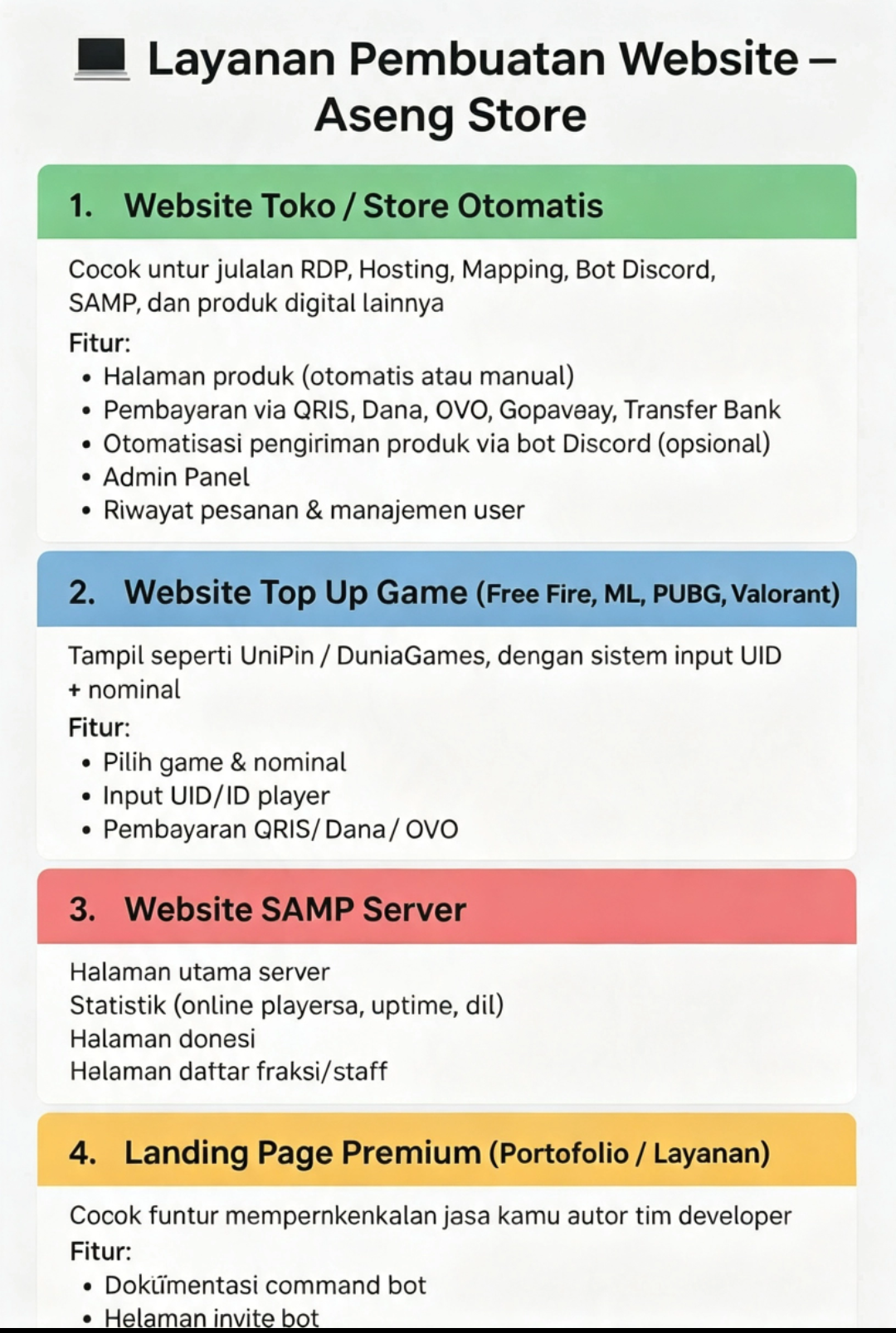 JASA PEMBUATAN WEBSITE