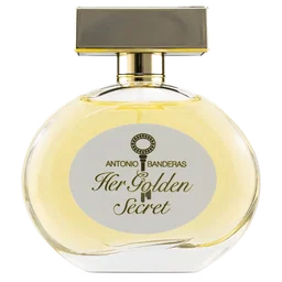 Her golden secret Antonio Banderas