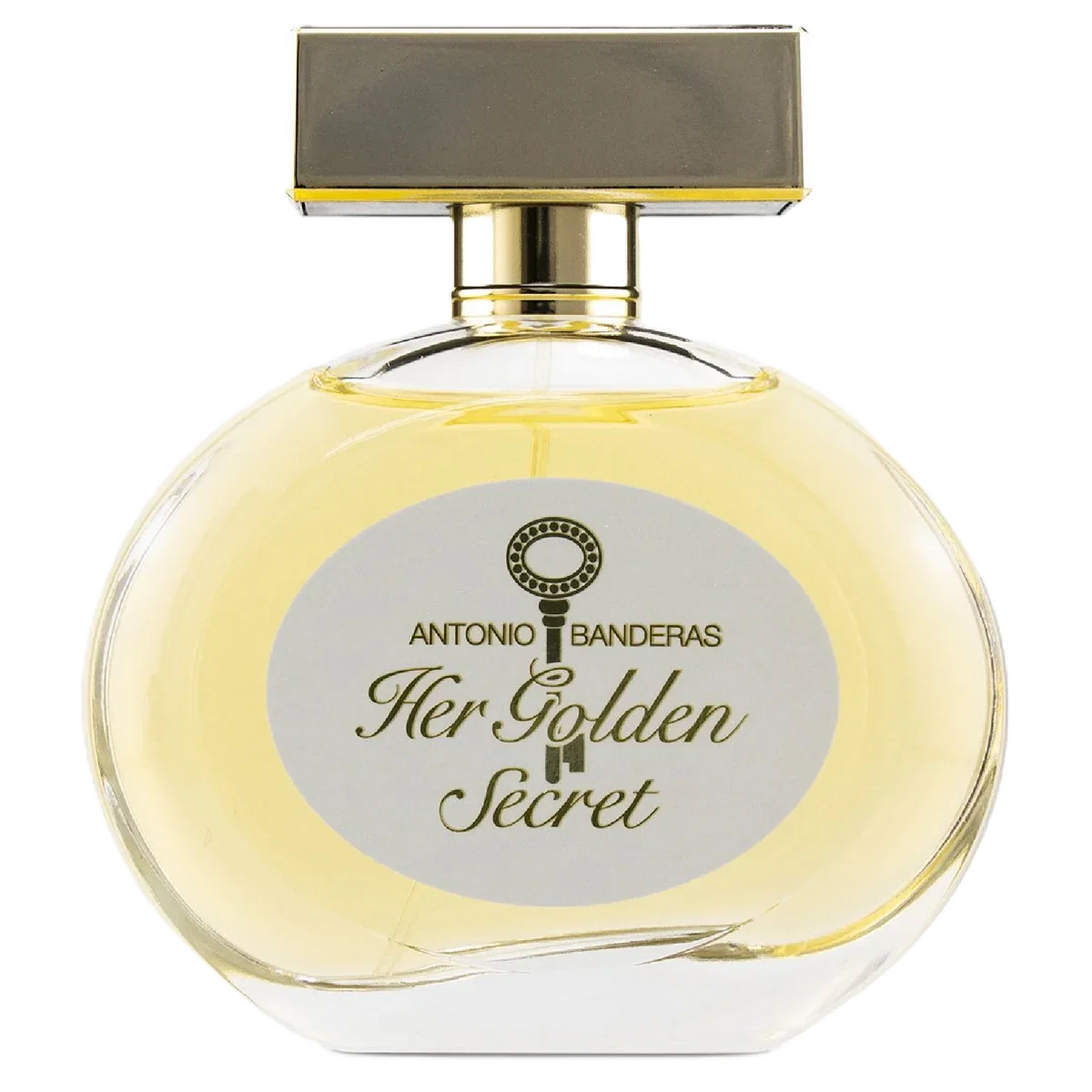 Her golden secret Antonio Banderas
