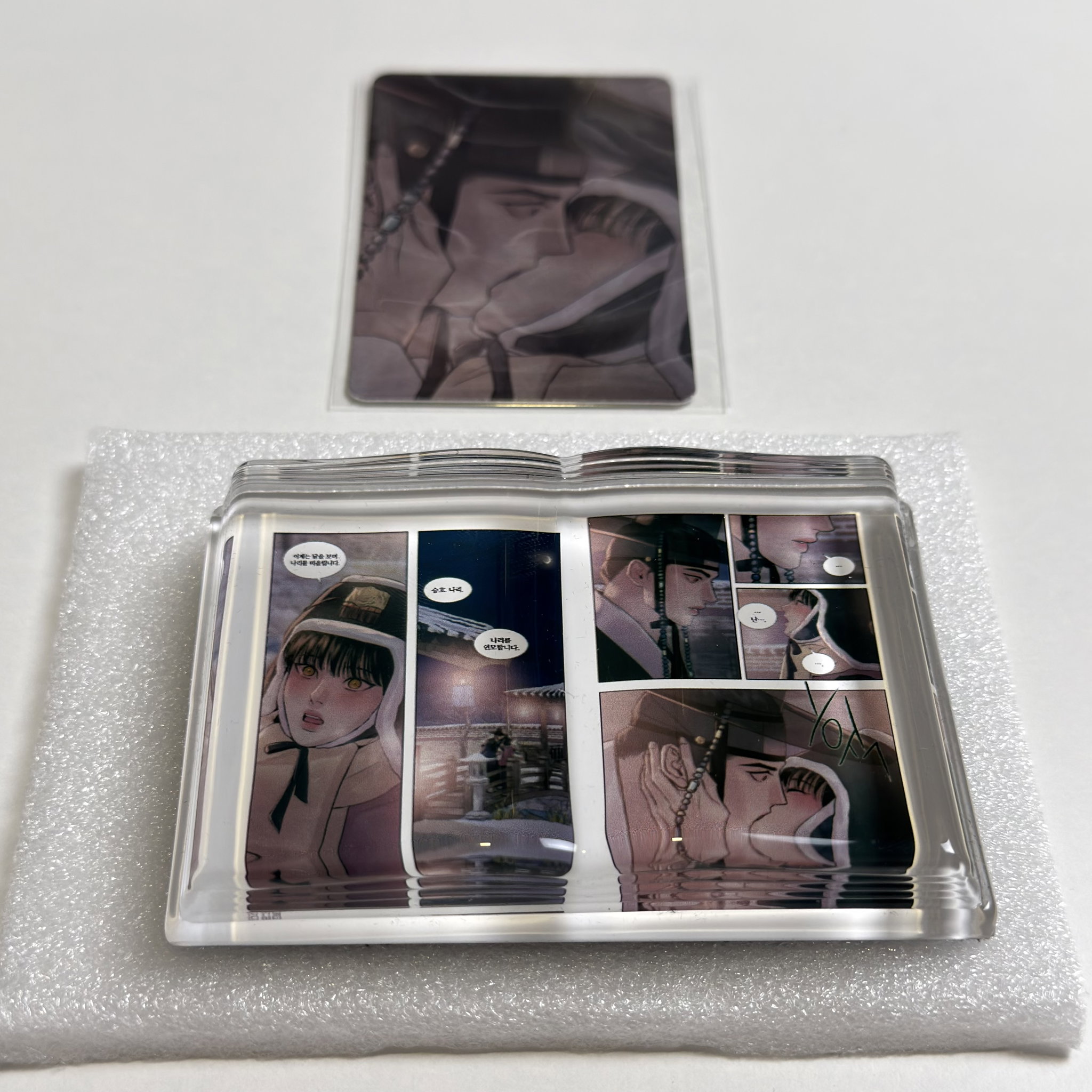 liverary 2026 Lebom Book Fair - Glass Book weight Painter of the night _1