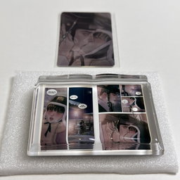 liverary 2026 Lebom Book Fair - Glass Book weight Painter of the night 