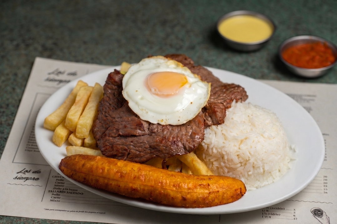 Bistec a lo Pobre
