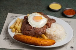 Bistec a lo Pobre