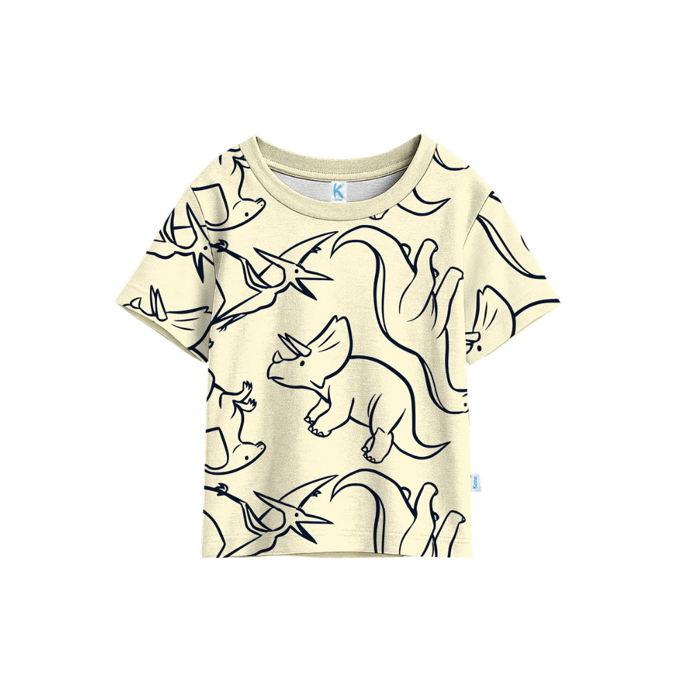 KAOS ATASAN DINO COLONY IVORY_0