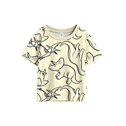 KAOS ATASAN DINO COLONY IVORY