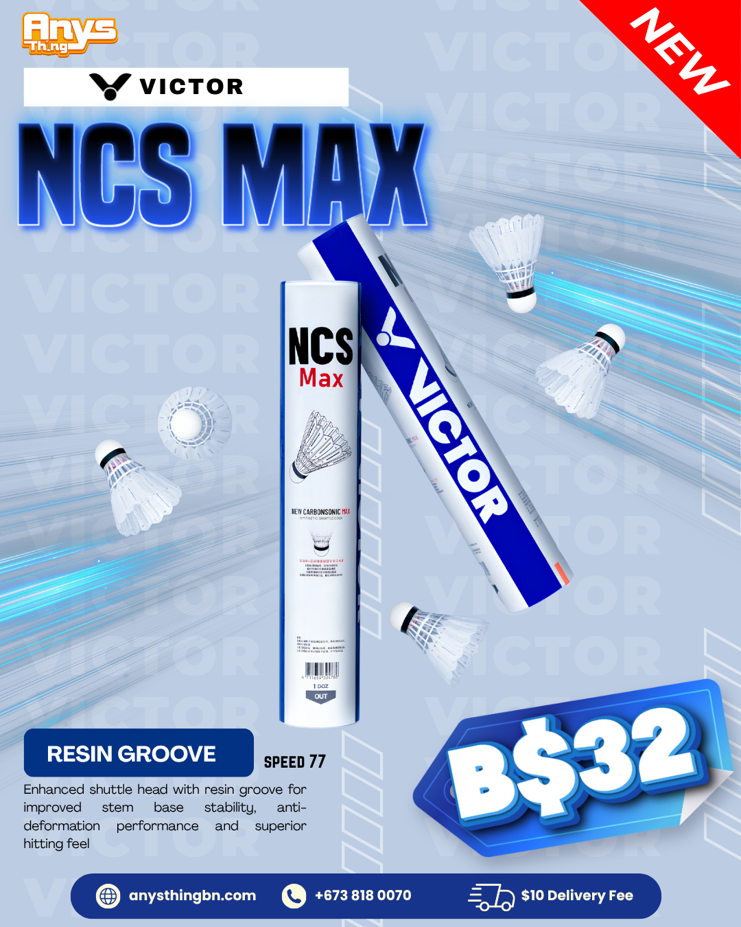 NCS Max Shuttlecock