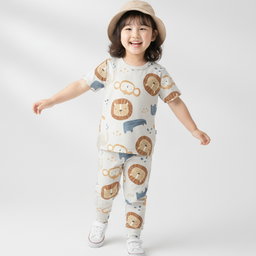 SETELAN JUMBA WILD JUNGLE WHITE