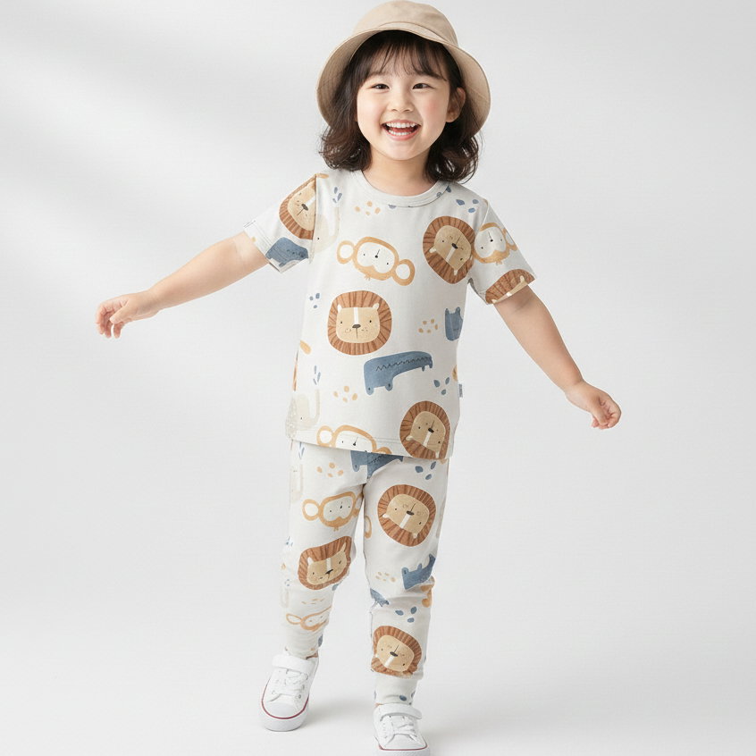 SETELAN JUMBA WILD JUNGLE WHITE