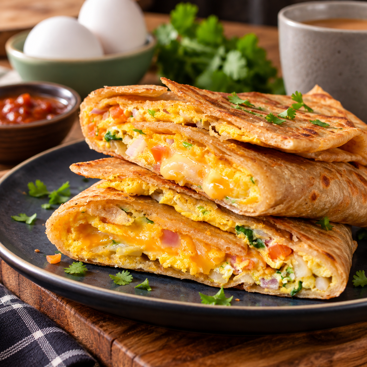 Egg Paratha_0