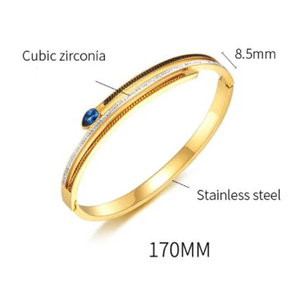 Bracelete Chiara Com Pedra Azul_4