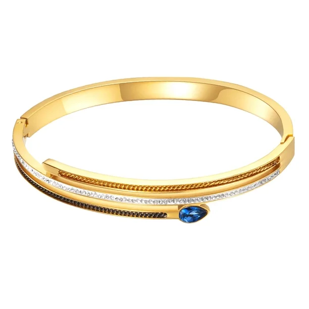 Bracelete Chiara Com Pedra Azul_5