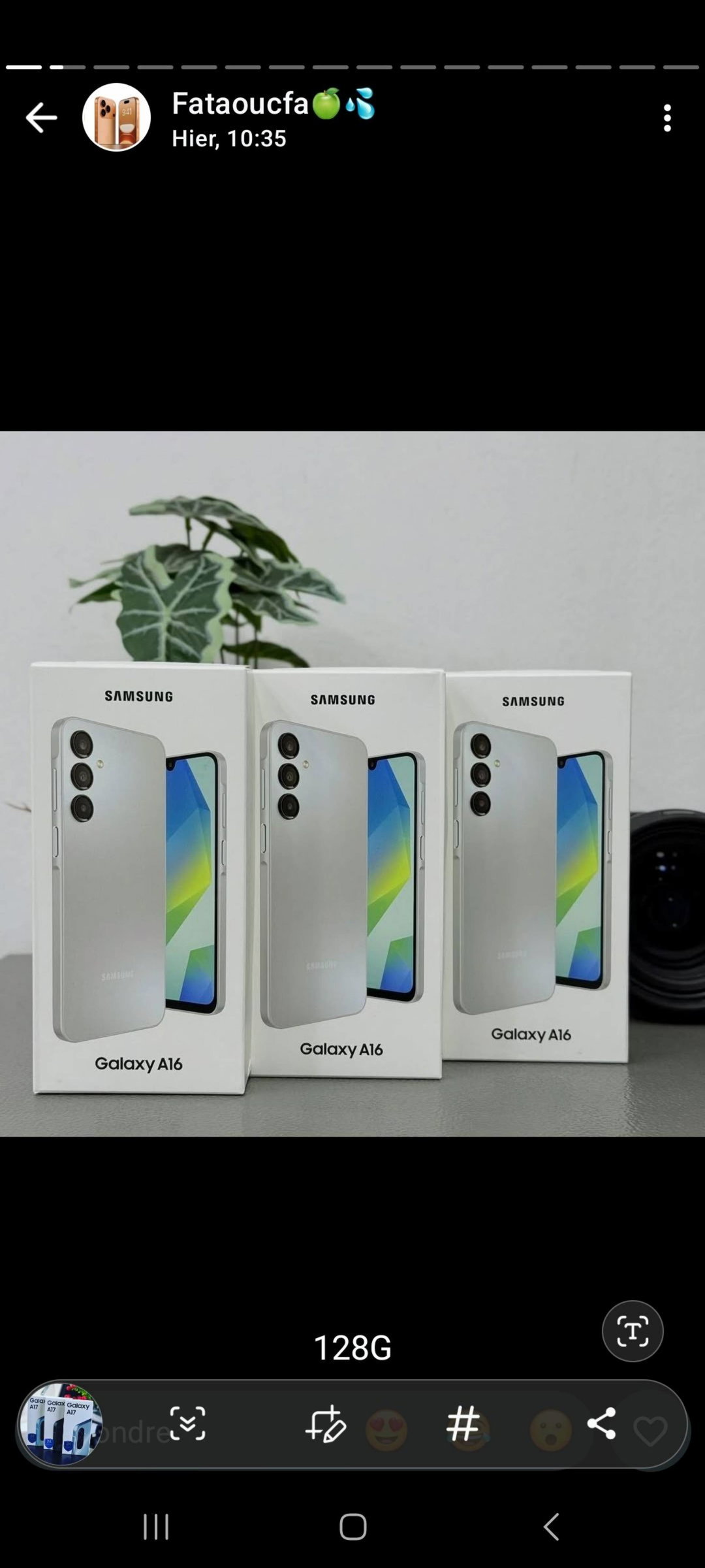 Samsung A16 128gb ram4
