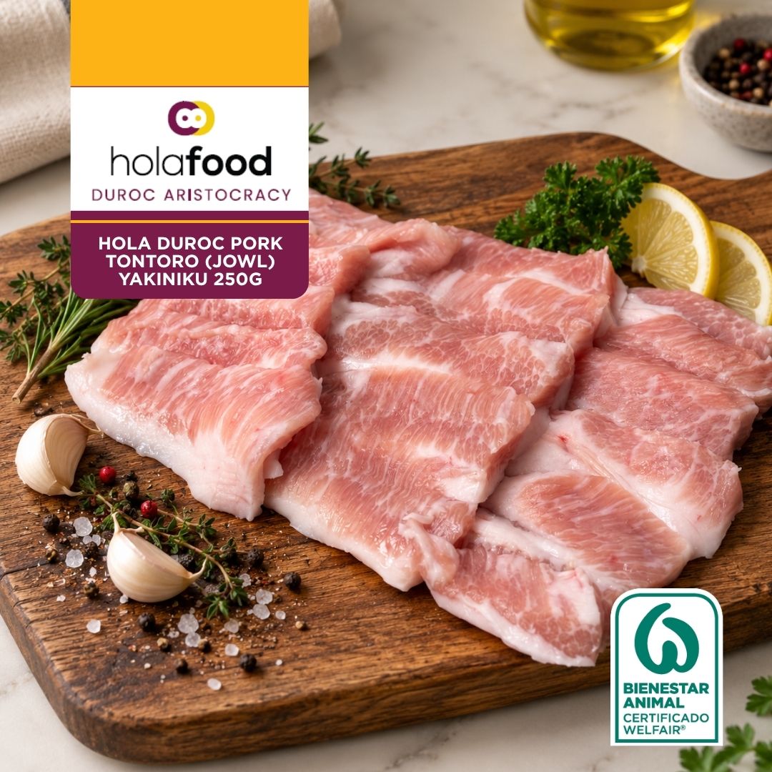 Hola Spain Duroc Pork Tontoro (Jowl) Yakiniku 250G