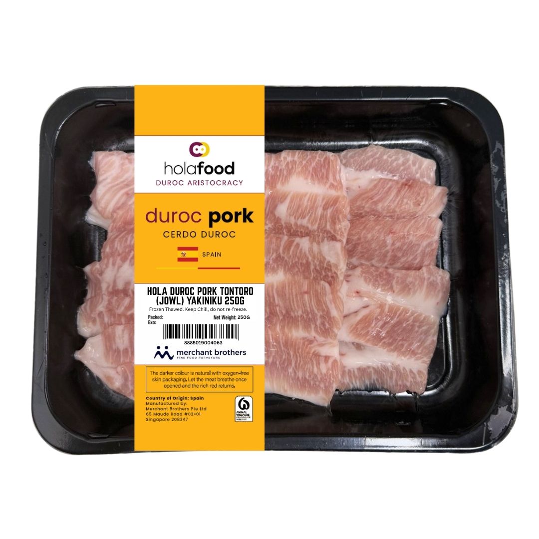 Hola Spain Duroc Pork Tontoro (Jowl) Yakiniku 250G_4