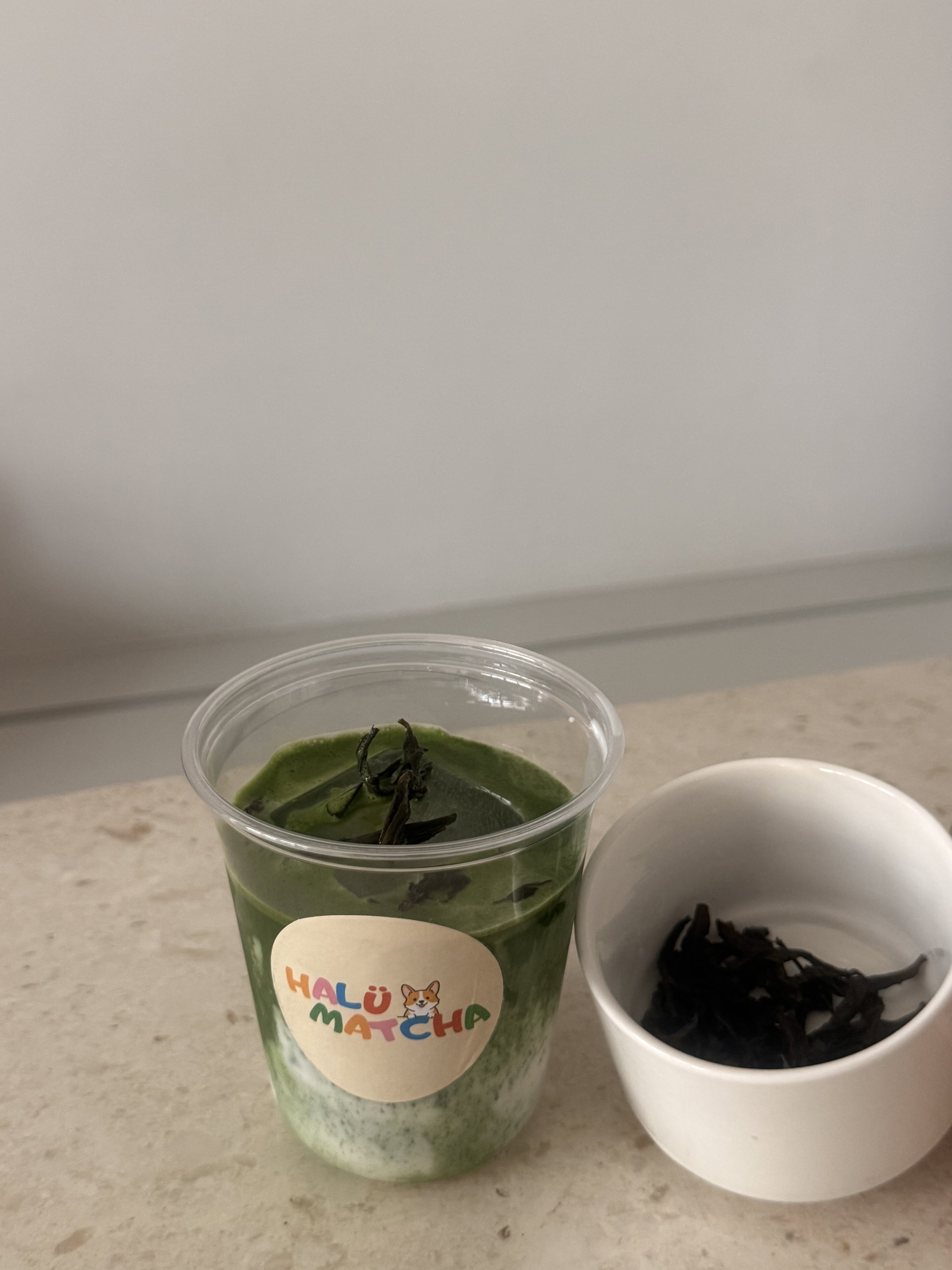 Iced Da Hong Pao Matcha Latte_0
