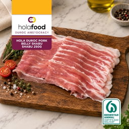 Hola Spain Duroc Pork Belly Shabu Shabu 250G