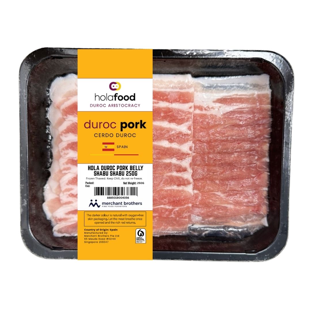 Hola Spain Duroc Pork Belly Shabu Shabu 250G_4