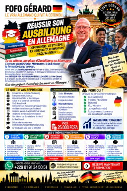 Réussir son Ausbildung en Allemagne
