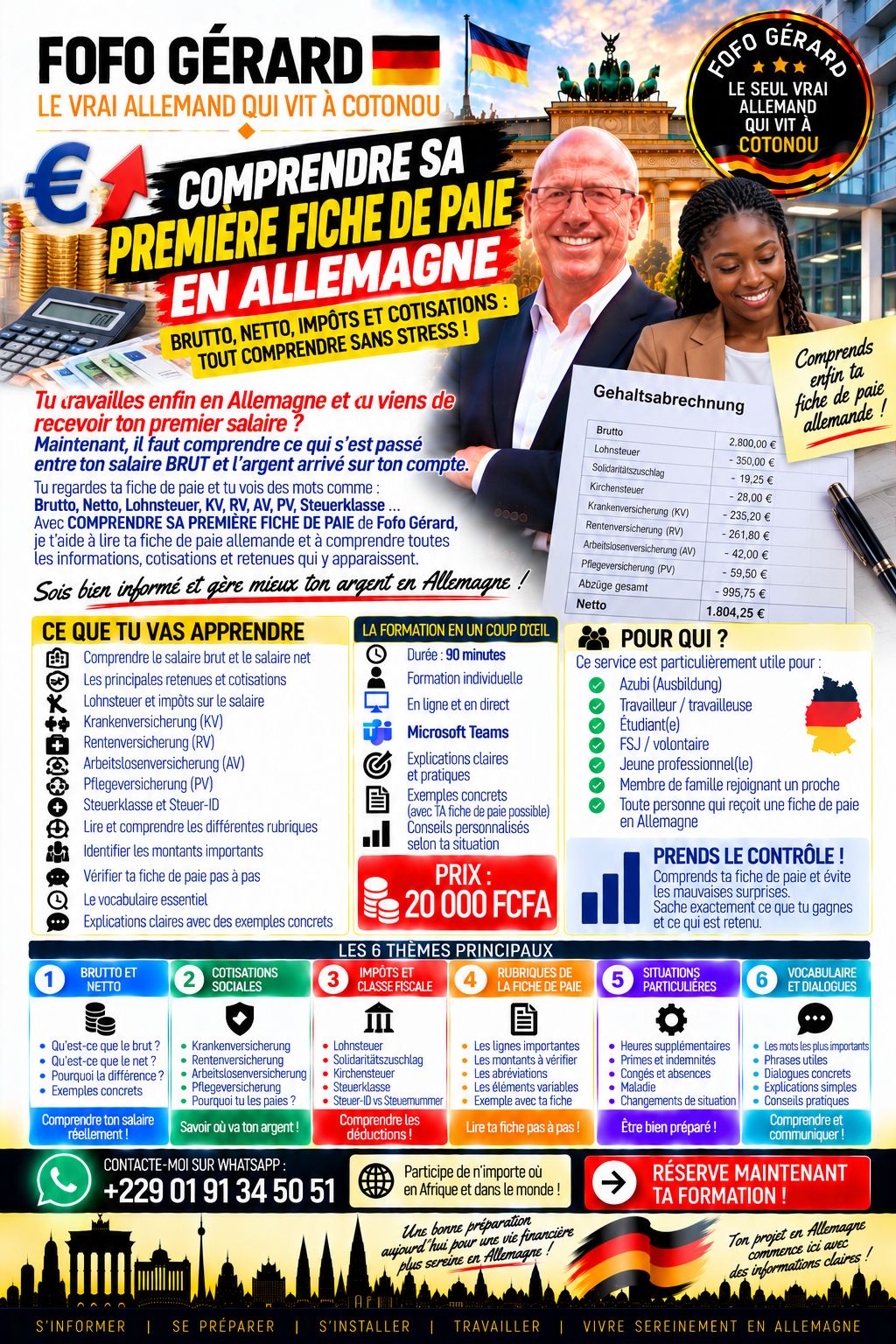 Comprendre sa première fiche de paie